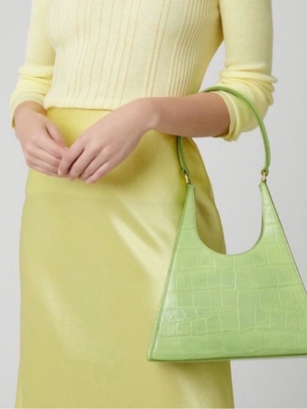 STAUD Rey Bag in Pistachio
